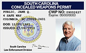 South Carolina Concealed Weapons Permit (CWP).