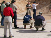 Then we guide the Instructor Candidate through the coach/pupil method to teach the student.