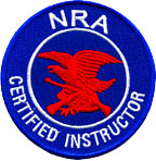 NRA Certified Instructor emblem.
